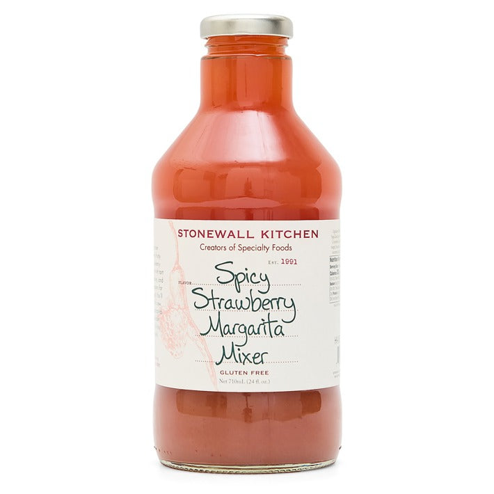 Stonewall Kitchen - Spicy Strawberry Margarita Mixer 24 fl oz - Findlay Rowe Designs