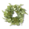 Wreath - Eucalyptus Fern Lotus Pod - 26in - Findlay Rowe Designs