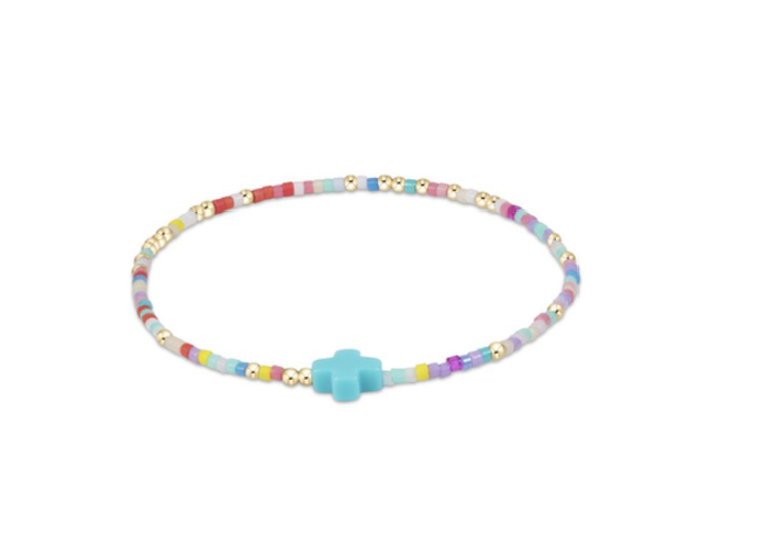 Enewton - Hope Unwritten Signature Cross Bracelet - Hot Mess Spring 2025 - Findlay Rowe Designs