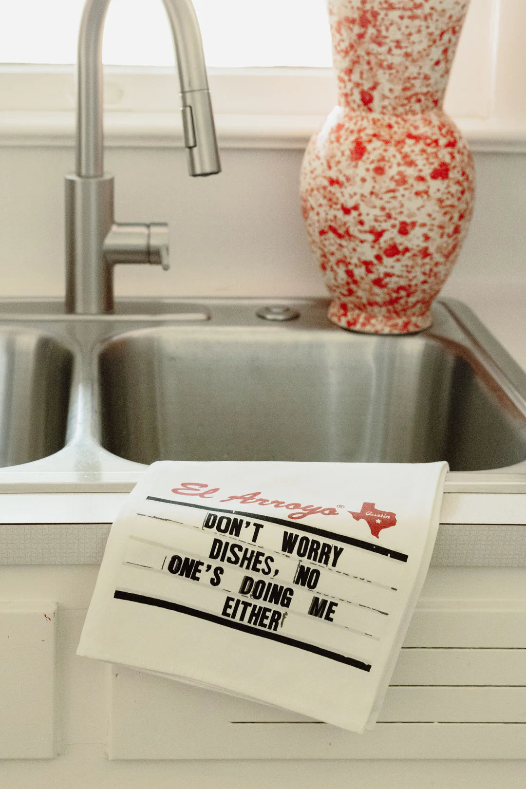 El Arroyo - Tea Towel - Don't Worry Dishes - Findlay Rowe Designs