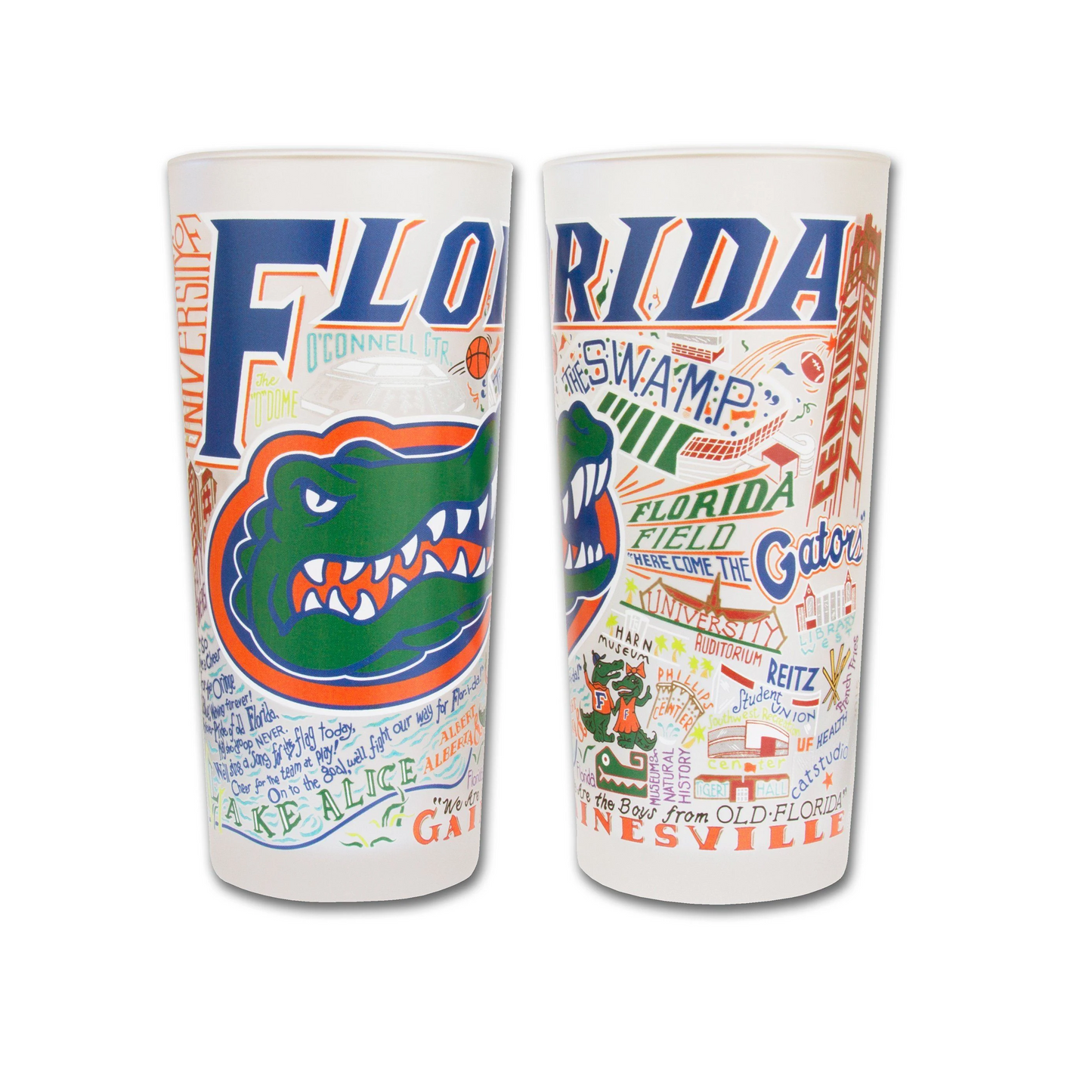 Catstudio - Collegiate Glass 15oz - University of Florida