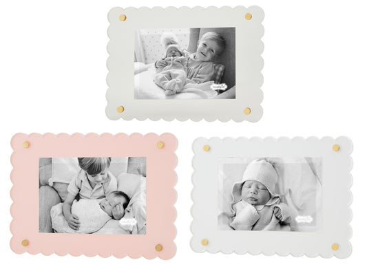 Mud Pie - Frame - Scallop Acrylic