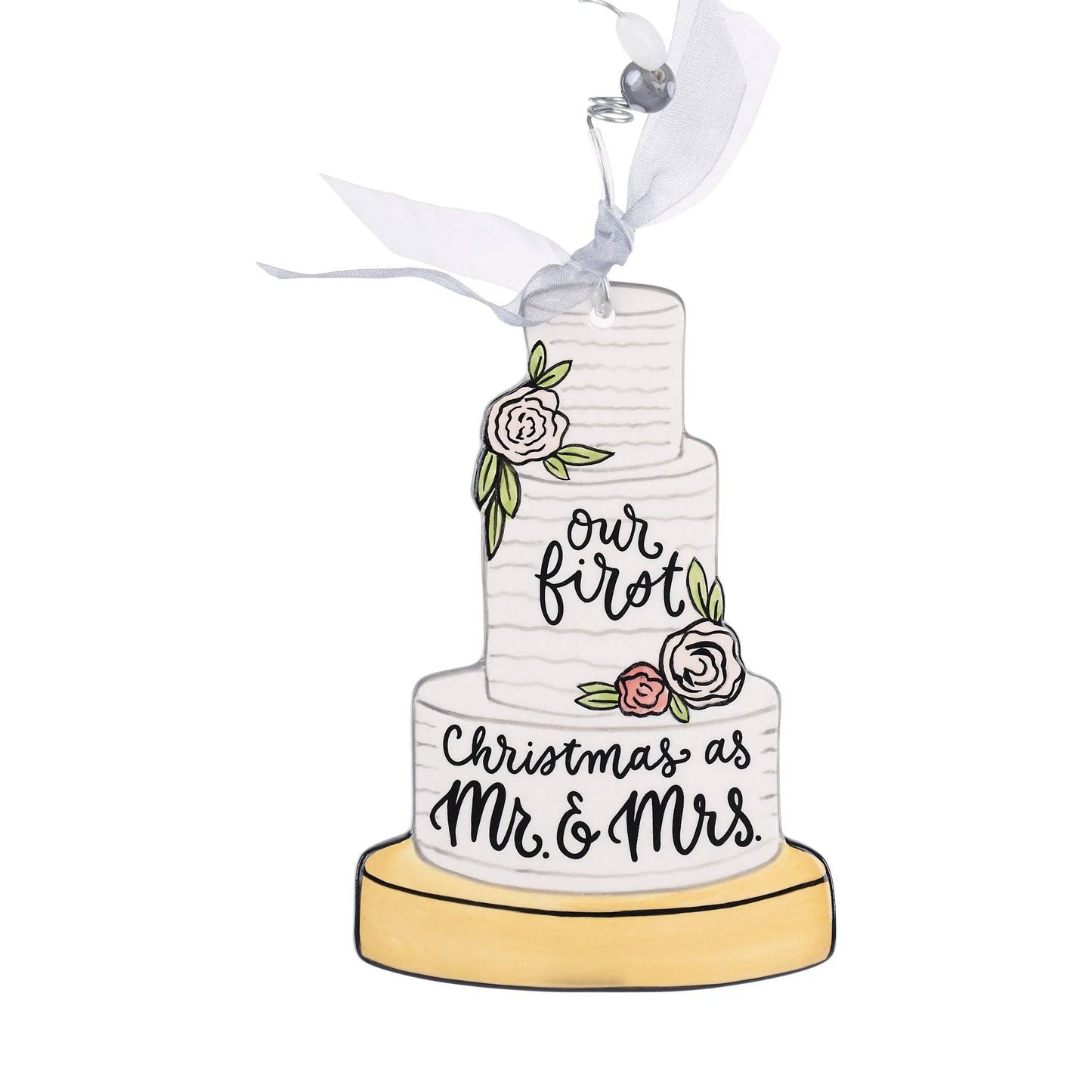 WEDDING CAKE FLAT ORNAMENT - Findlay Rowe Designs