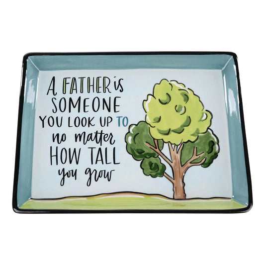 Glory Haus - Trinket Tray - Father Look Up To - Findlay Rowe Designs