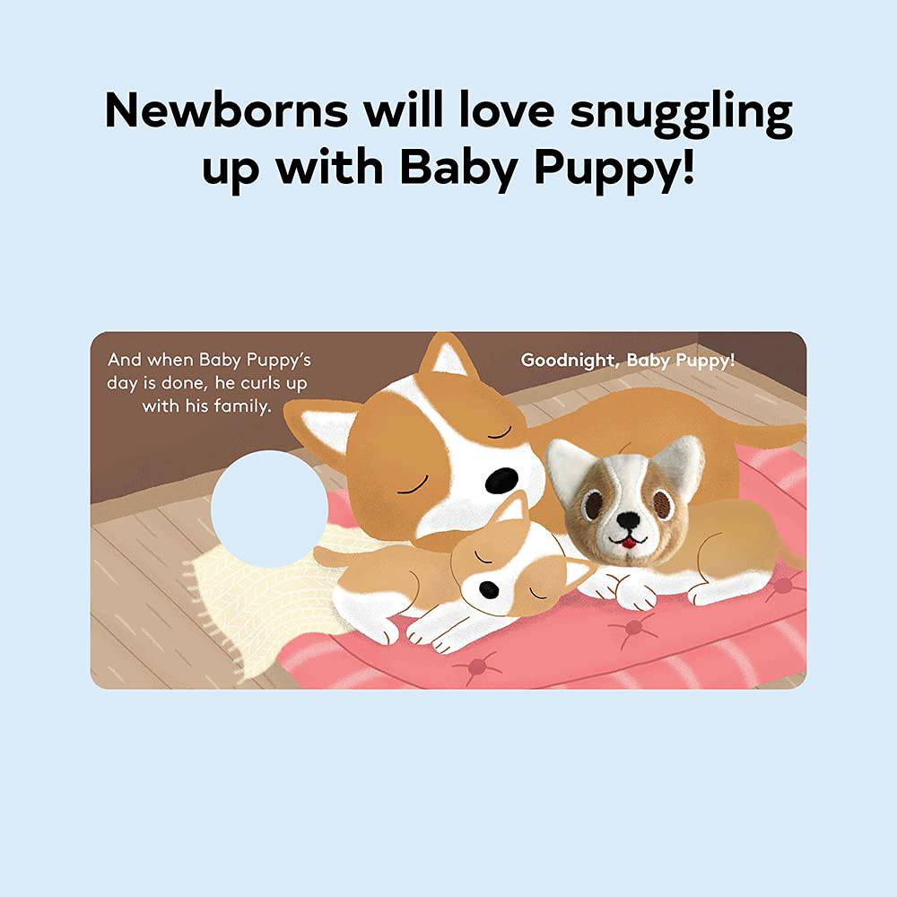Baby Puppy - Finger Puppet Book - Findlay Rowe Designs
