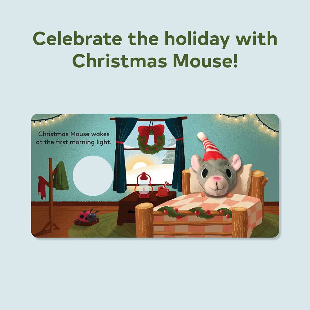 Christmas Mouse: Finger Puppet Book - Findlay Rowe Designs