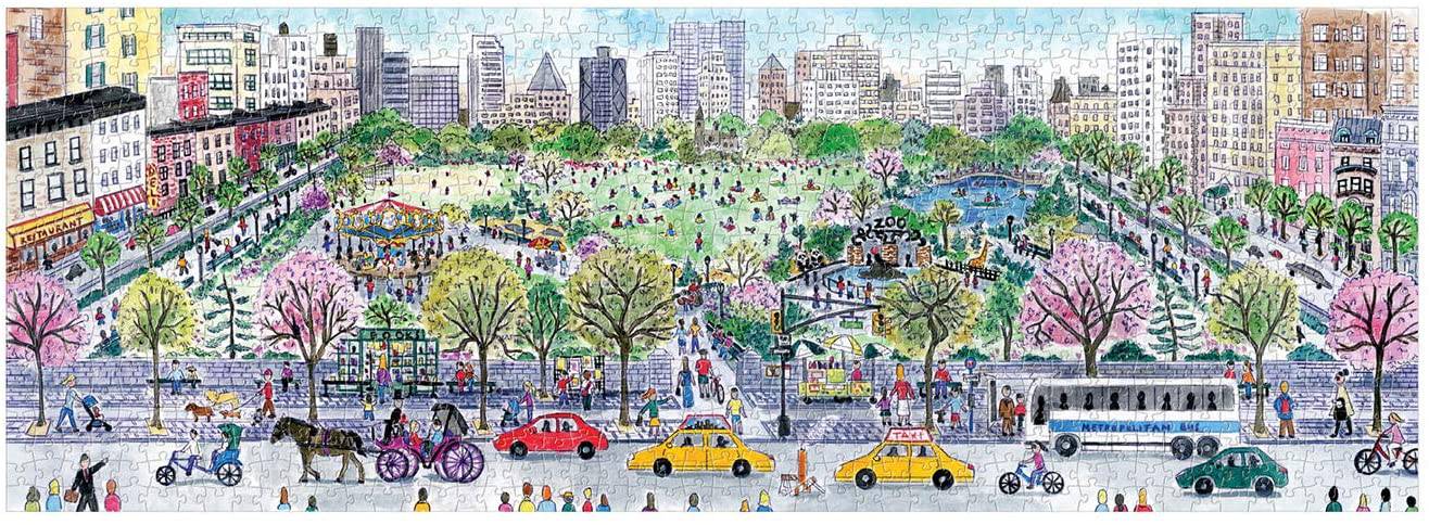 Michael Storrings Cityscape Panoramic Puzzle 1000 Pieces - Findlay Rowe Designs