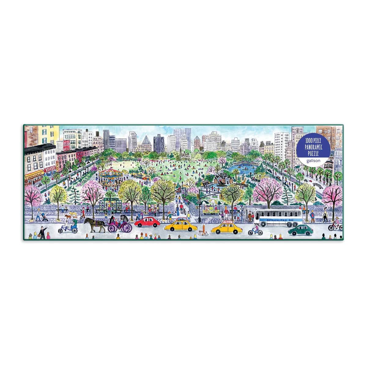 Michael Storrings Cityscape Panoramic Puzzle 1000 Pieces - Findlay Rowe Designs