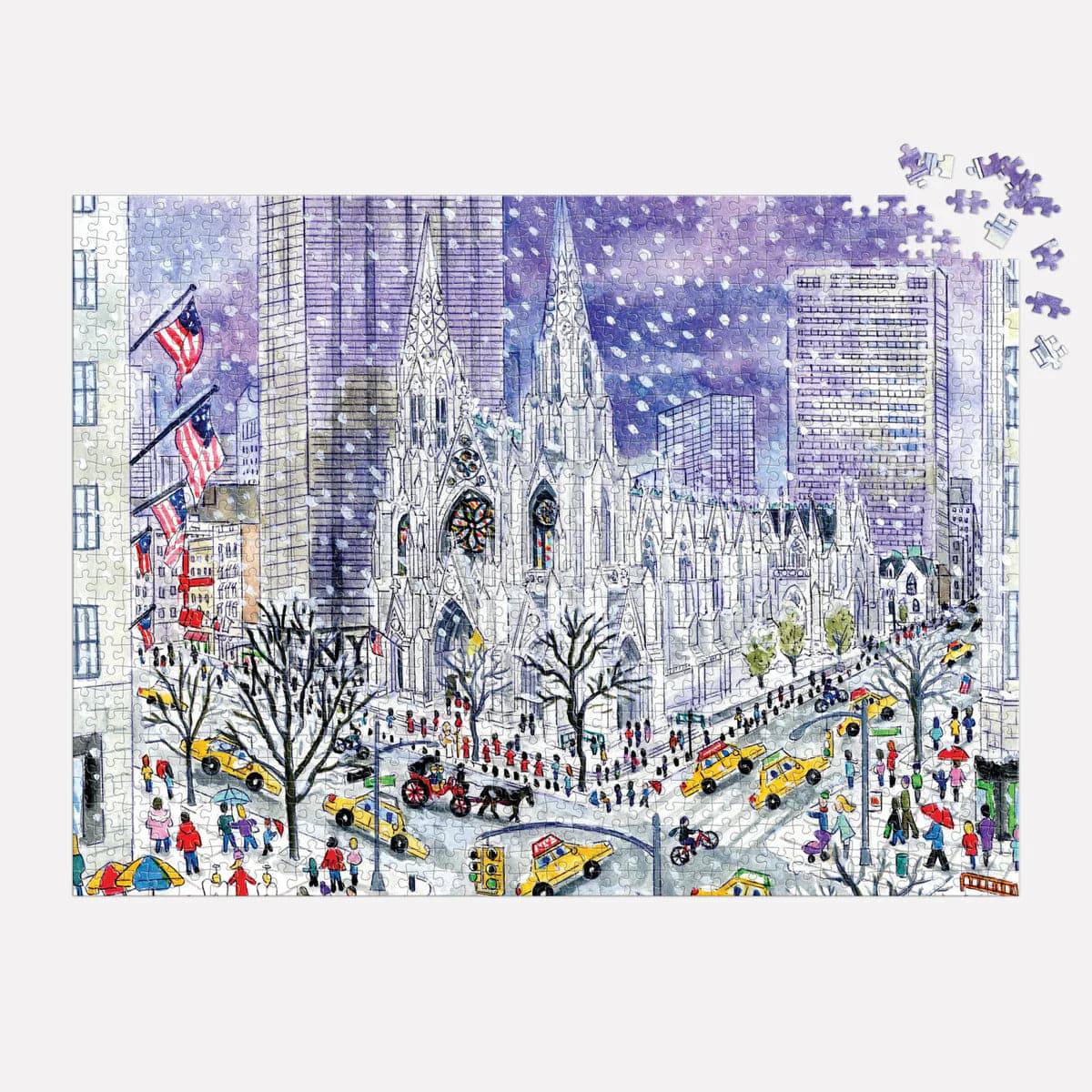 Michael Storrings - St. Patrick's Cathedral Puzzle 1000 Pieces - Findlay Rowe Designs