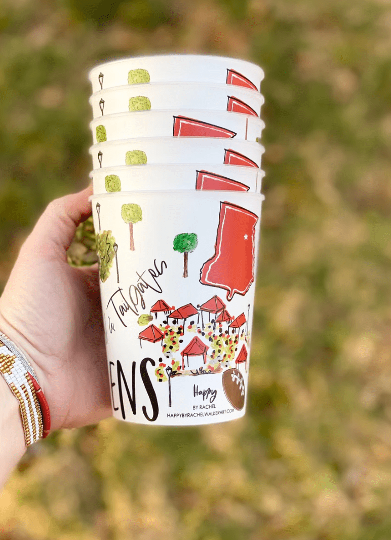 Party Cup - Reuseable - Athens - Findlay Rowe Designs