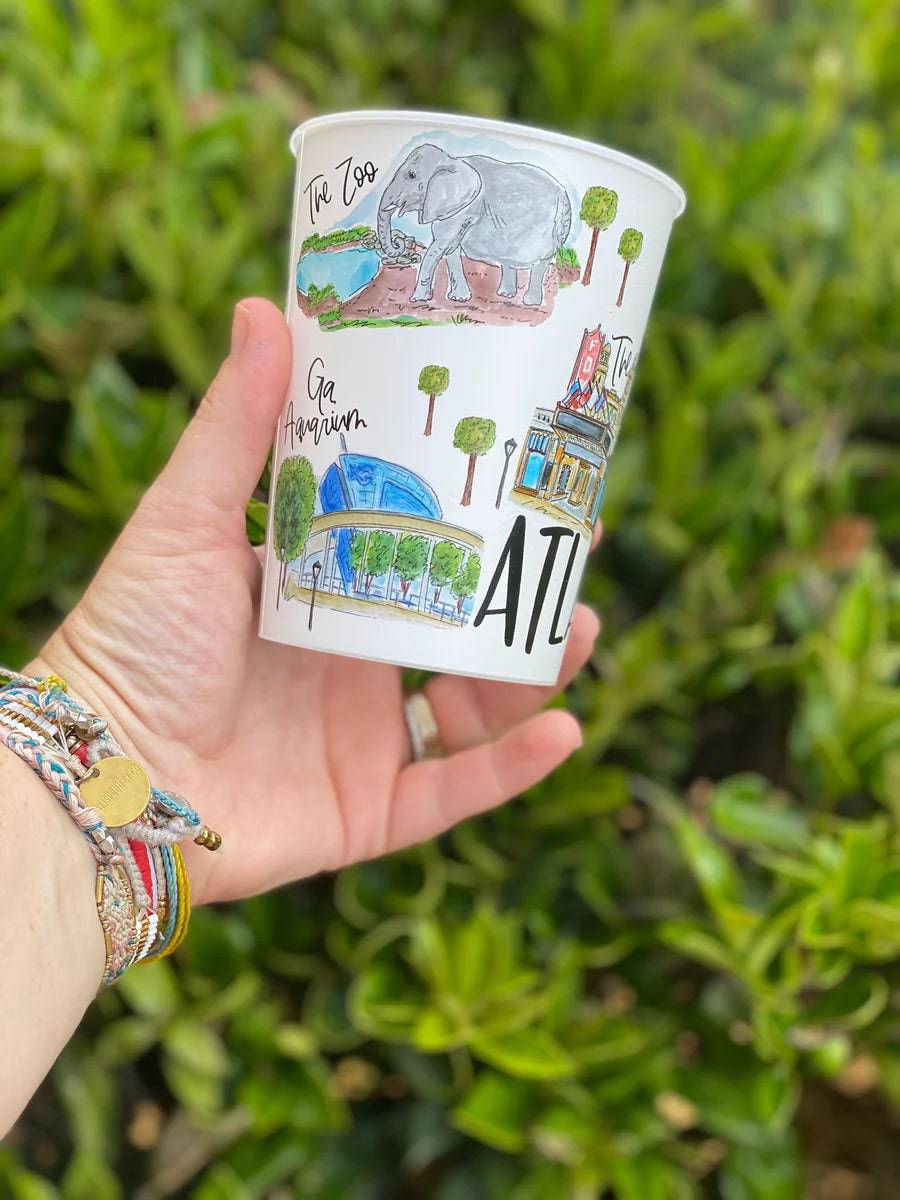Party Cup - Reusable - Atlanta - Findlay Rowe Designs