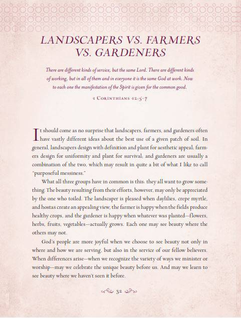 Devotions from the Garden: Finding Peace and Rest from Your Hurried Life - Findlay Rowe Designs
