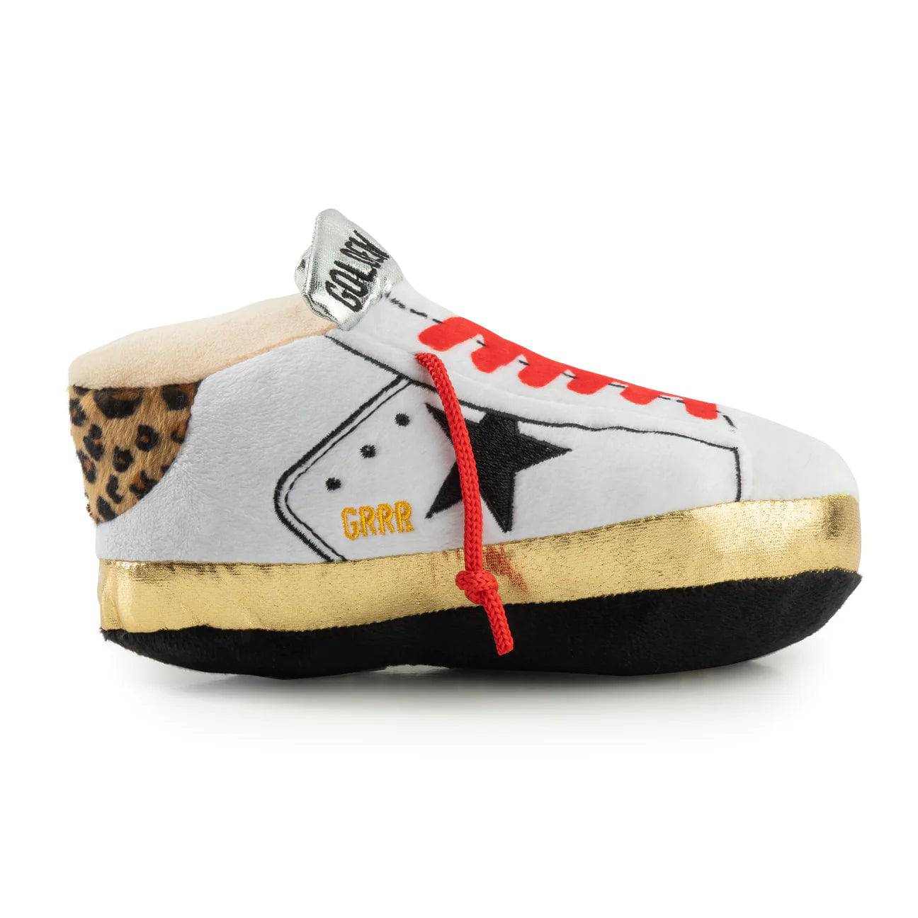 Golden Pooch Tennis Shoe Dog Toy - Findlay Rowe Designs