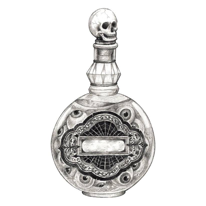 Hester & Cook - Table Accent - Poison Bottle - Findlay Rowe Designs