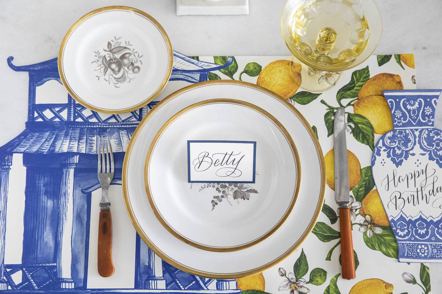 Hester & Cook - Placemat - Die-Cut Pagoda - Findlay Rowe Designs