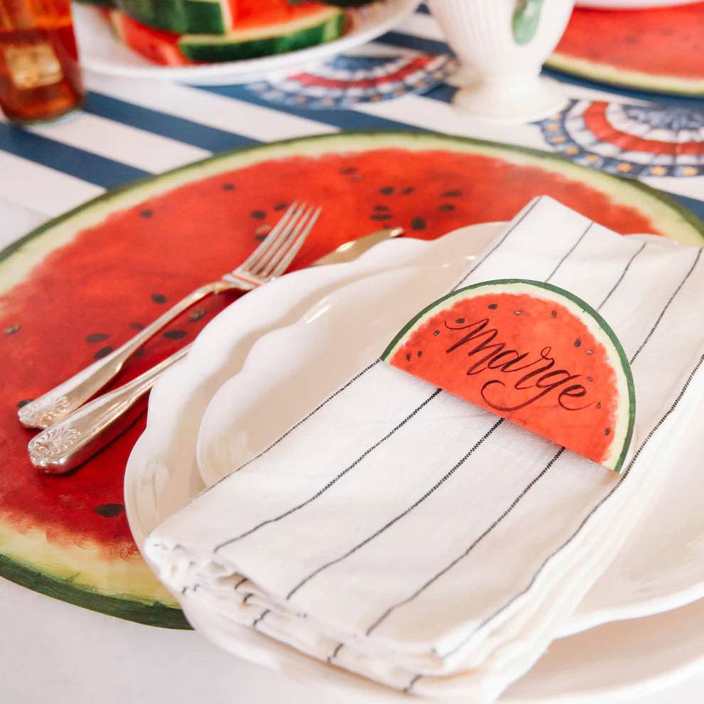 Hester & Cook - Placemat - Die-Cut Watermelon - Findlay Rowe Designs