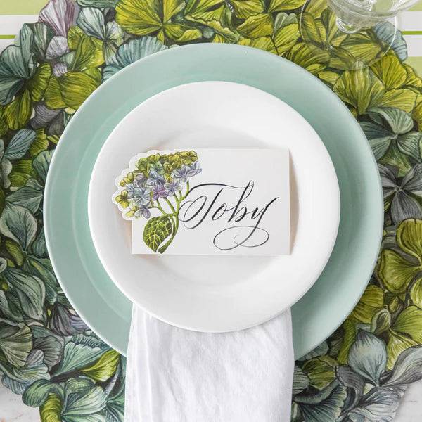 Hester & Cook - Placemat - Die-Cut Hydrangea - Findlay Rowe Designs