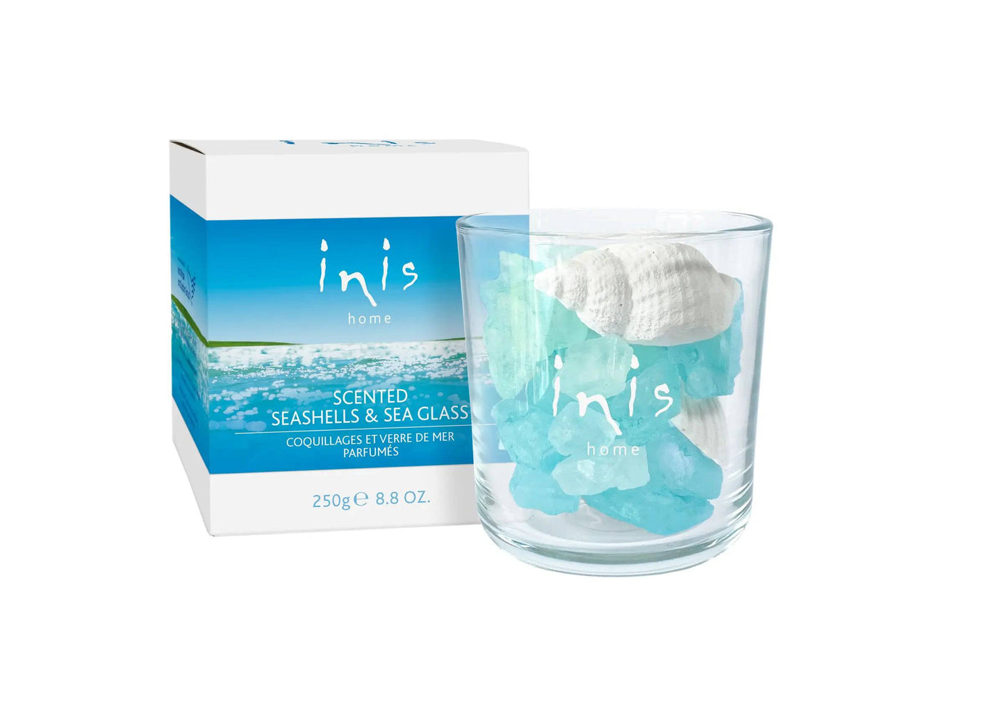 Inis - Home Scented Seashells & Sea Glass 8.8 Oz. - Findlay Rowe Designs