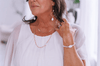 InspireDesigns - Eternity Peaches & Cream Necklace - Findlay Rowe Designs