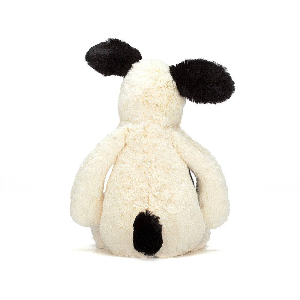 Jellycat - Bashful Puppy - Black & Cream - Medium - Findlay Rowe Designs