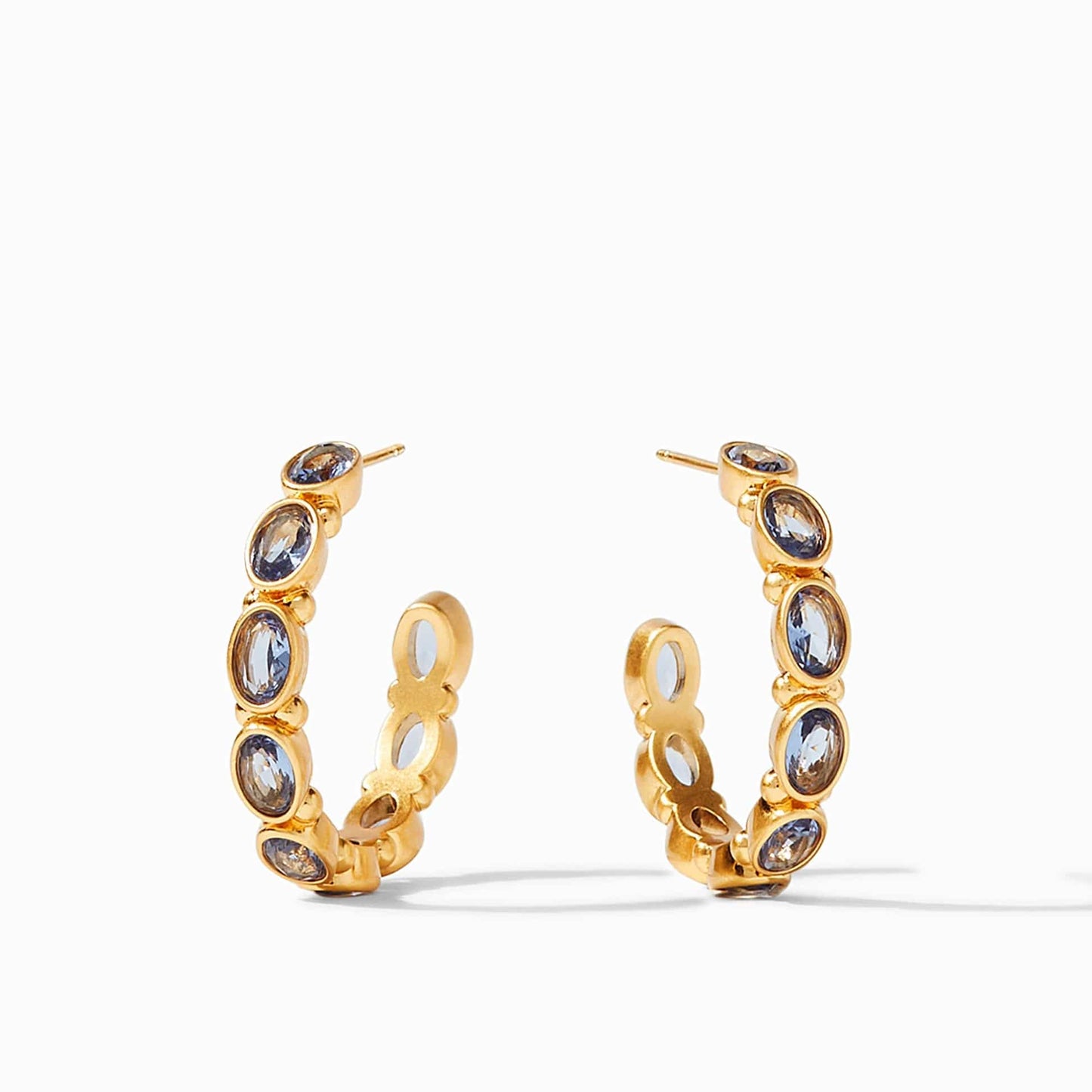 JULIE VOS- Mykonos Hoop in Charcoal Blue - Findlay Rowe Designs