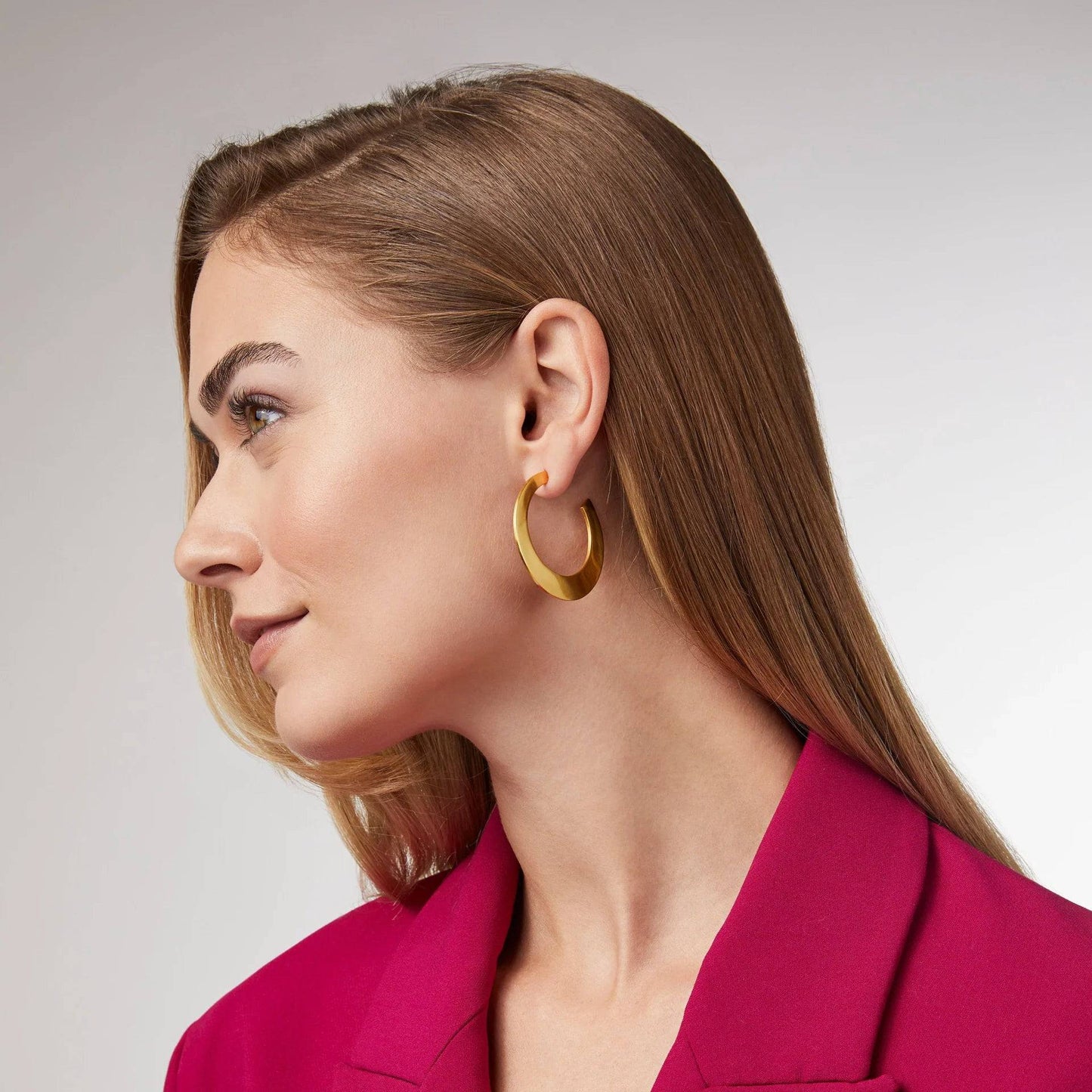 Julie Vos - Luna Hoop - Gold - Findlay Rowe Designs