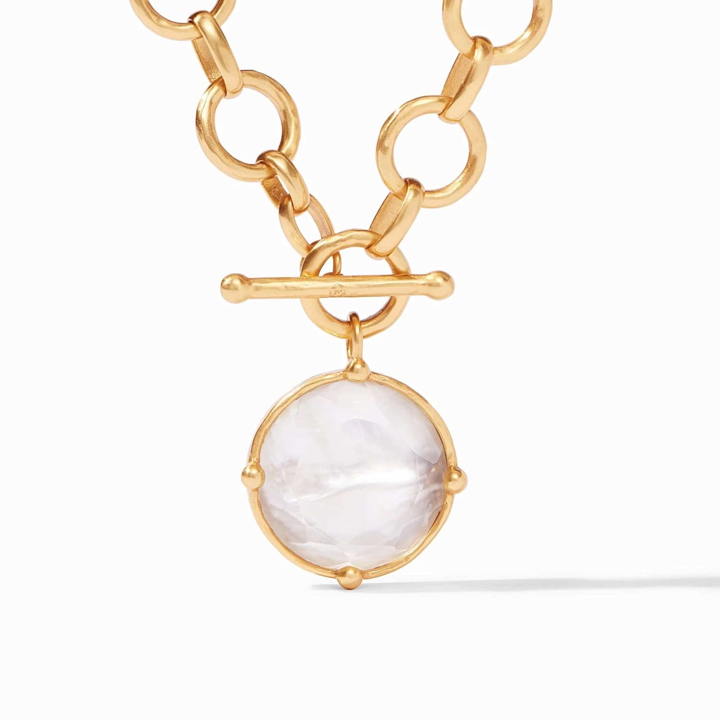 Julie Vos - Honeybee Statement Necklace - Clear - Findlay Rowe Designs