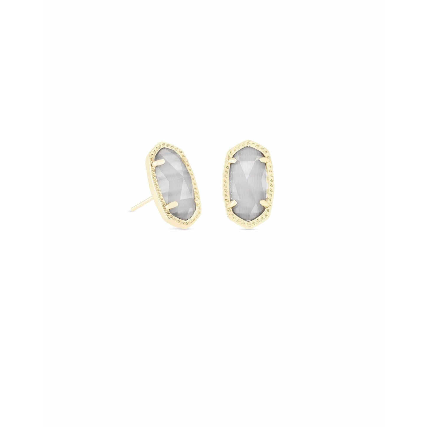 Kendra Scott - Ellie Gold Stud Earrings - Slate - Findlay Rowe Designs