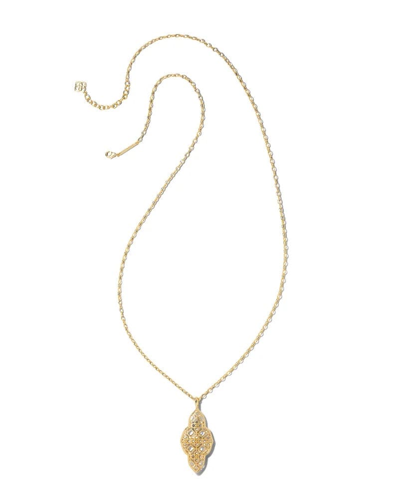 Kendra Scott - Abbie Long Pendant Necklace - Gold - Findlay Rowe Designs