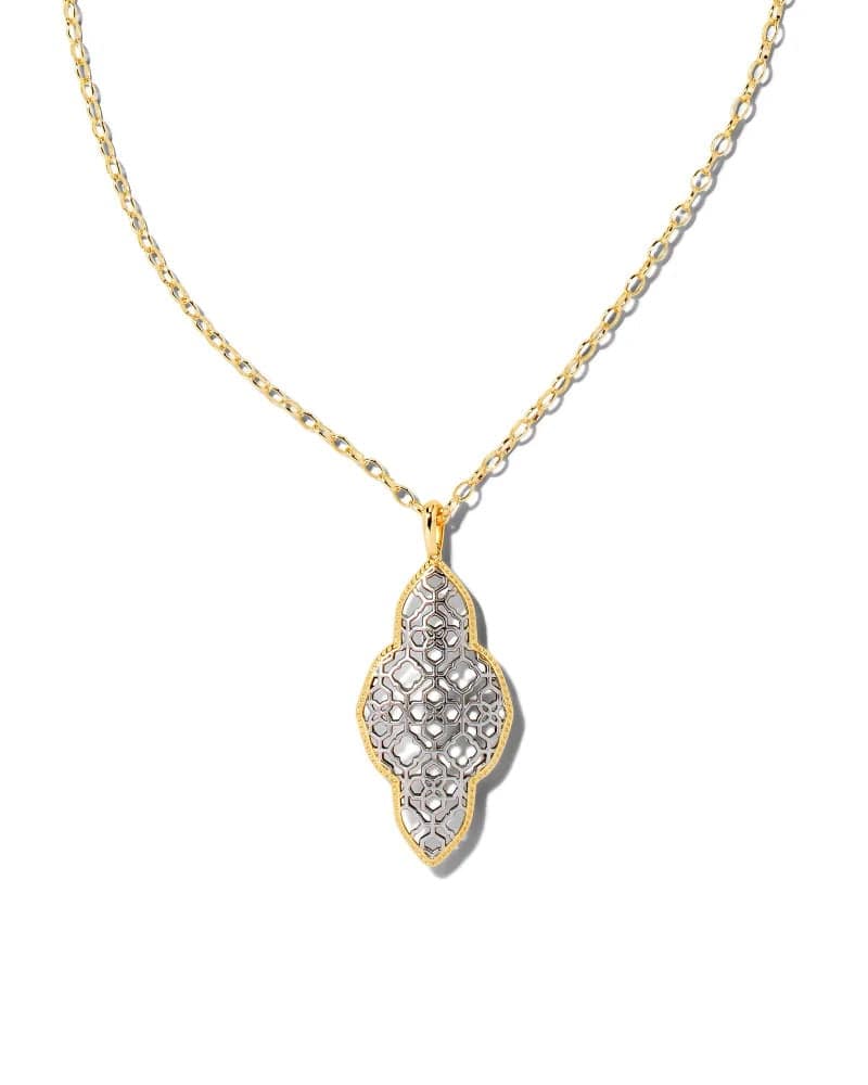 Kendra Scott - Abbie Long Pendant Necklace in Mixed Metal - Findlay Rowe Designs