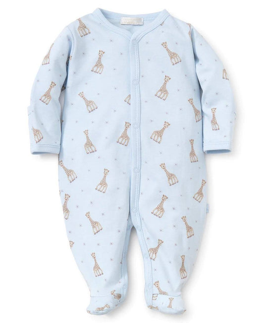 kissy kissy - Sophie la giraffe Print Footie - Findlay Rowe Designs