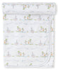 KISSY KISSY - Blue Noah's Print Blanket - Findlay Rowe Designs