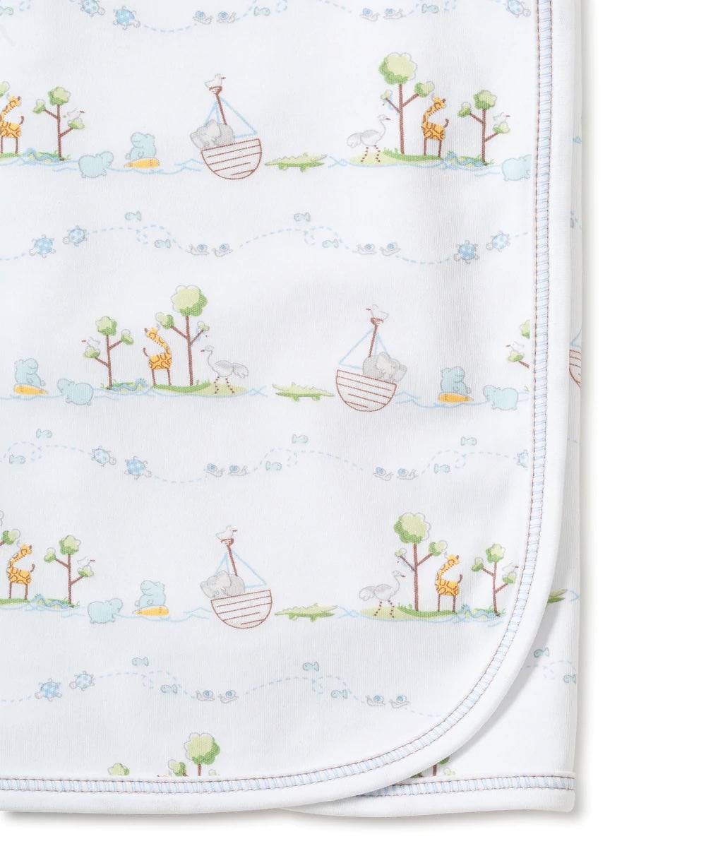 KISSY KISSY - Blue Noah's Print Blanket - Findlay Rowe Designs