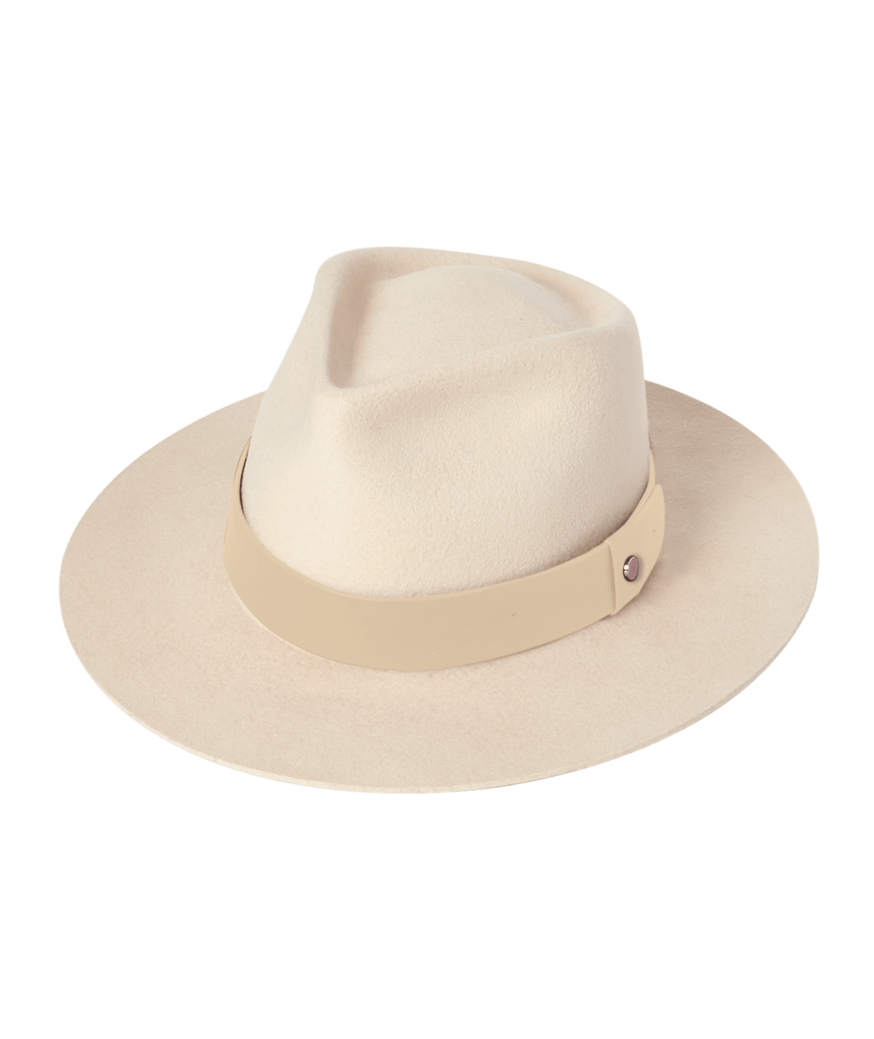 Kooringal - Womens Wide Brim Fedora - Cara - Nude - Findlay Rowe Designs
