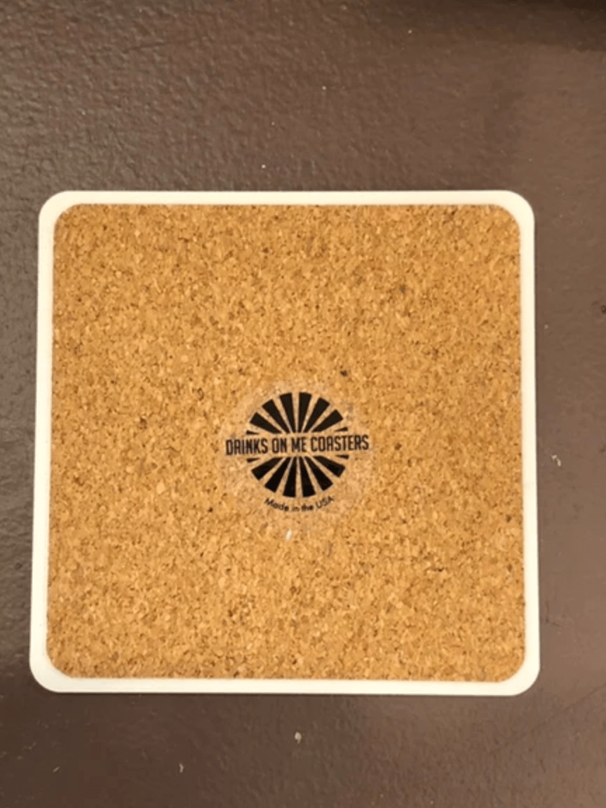 Drinks On Me Coasters - Me At Work - Findlay Rowe Designs
