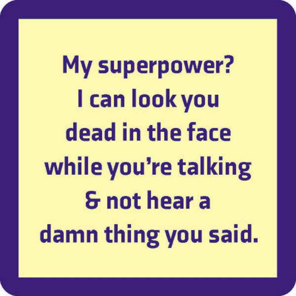 Drinks On Me Coasters - Superpower - Findlay Rowe Designs