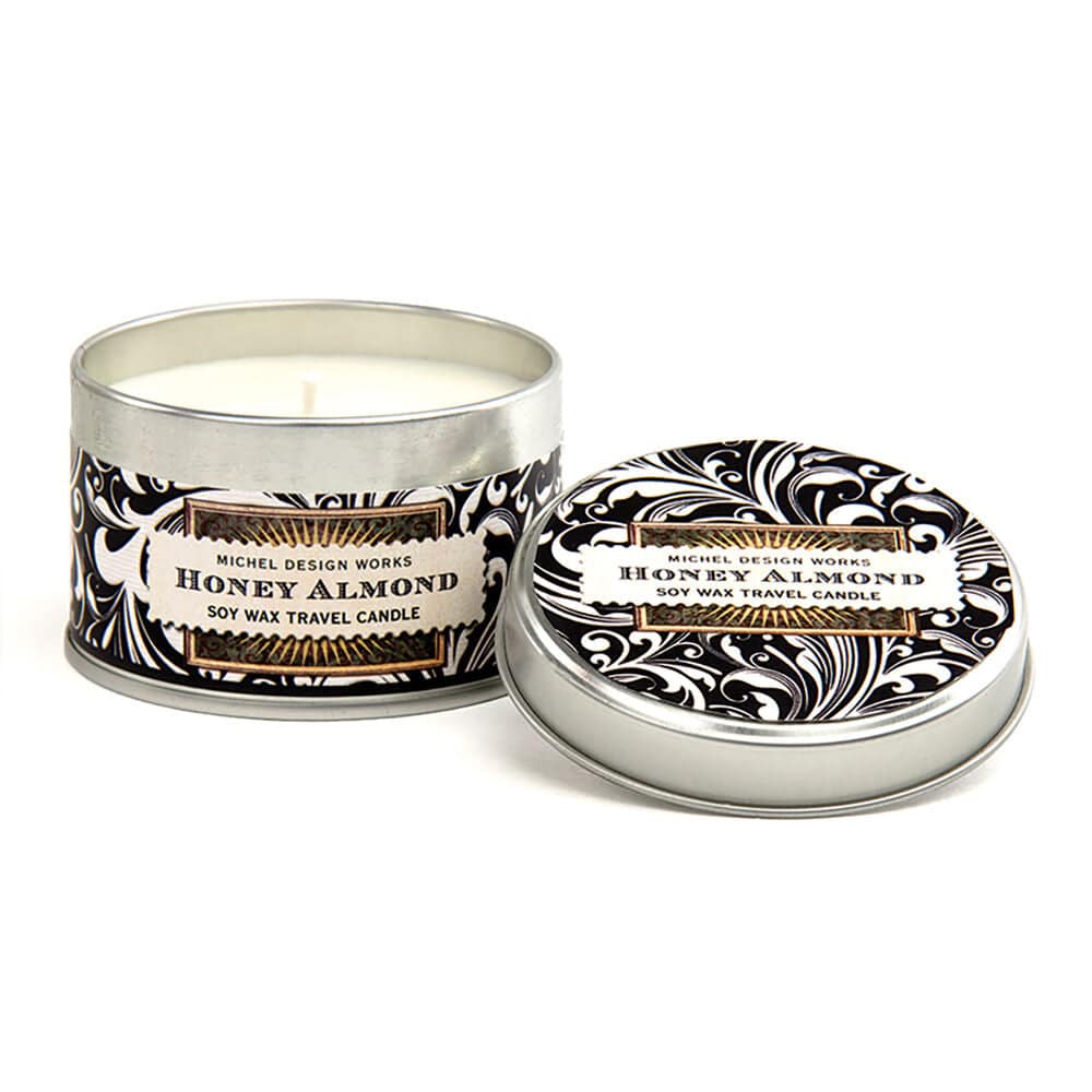 Michel Design Works - Travel Candle- Honey Almond - Findlay Rowe Designs