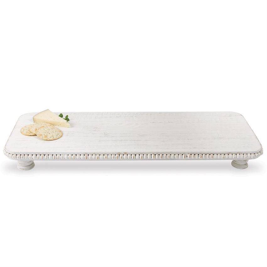 Mud Pie - Beaded Footed Serving Board - Large - Findlay Rowe Designs