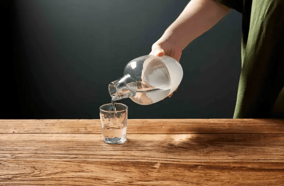Mud Pie - Carafe Set - White Glass - Findlay Rowe Designs