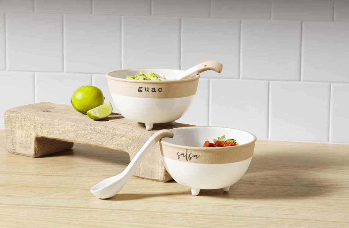 mud pie - FARMSTEAD GUAC DIP SET - Findlay Rowe Designs