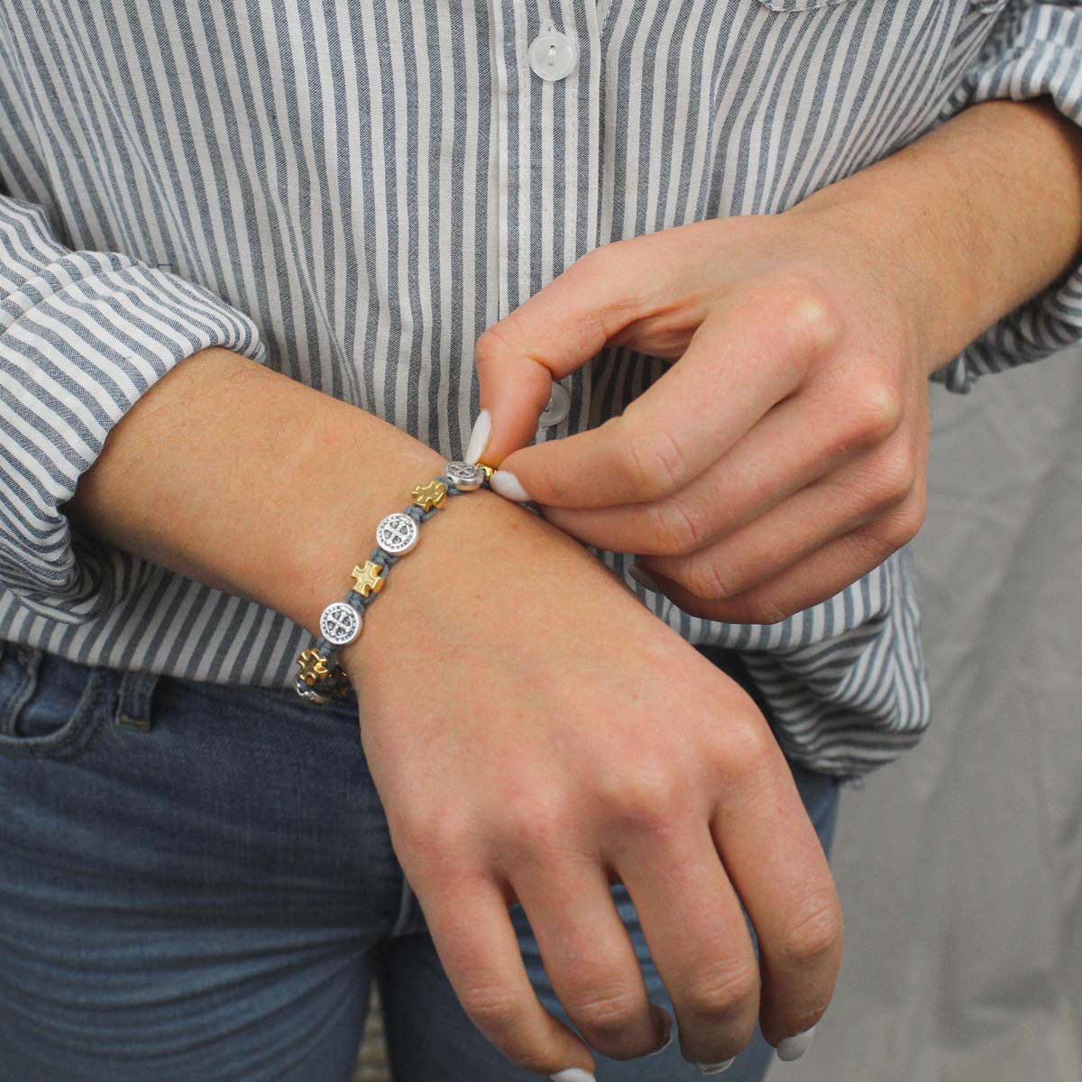 My Saint My Hero - Blessing In Faith in Black/Mixed - Findlay Rowe Designs