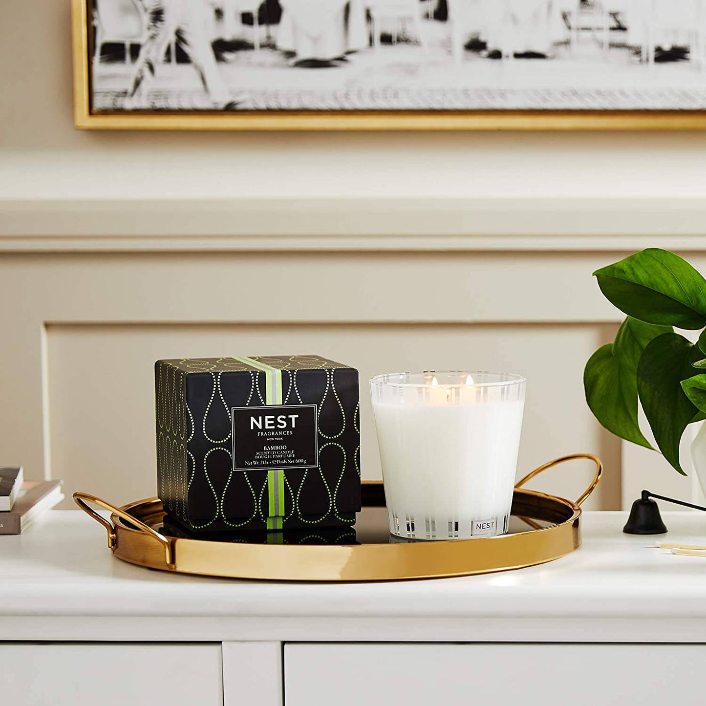 NEST - 3-Wick Candle 21.2 oz - Bamboo - Findlay Rowe Designs