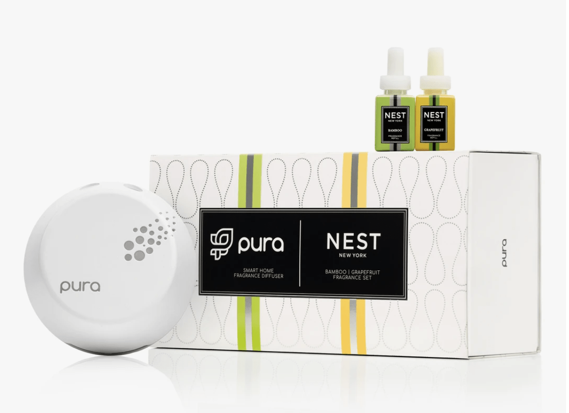 Nest - Pura Smart Home Fragrance Diffuser Set - Bamboo - Grapefruit - Findlay Rowe Designs