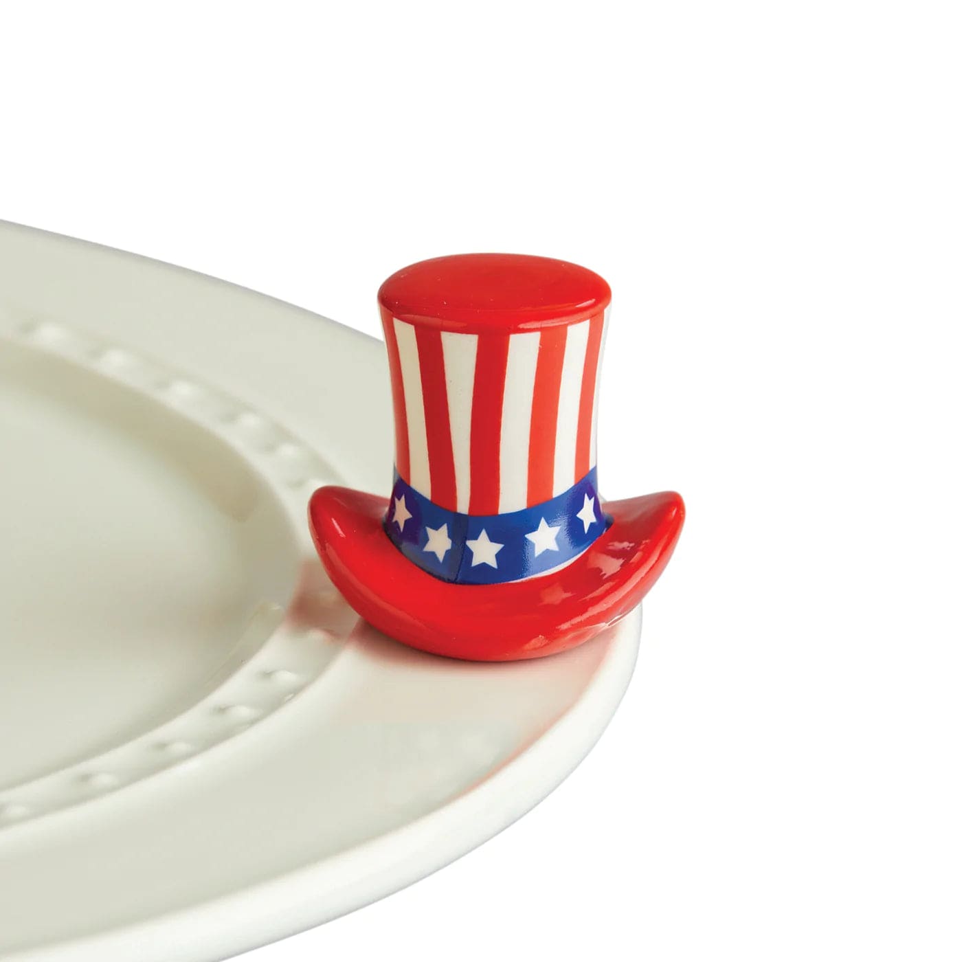 Nora Fleming - Mini - Home of the Free Uncle Sam Hat - A53 - Findlay Rowe Designs