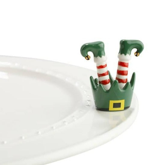 Nora Fleming - Mini - Jingle Toes Elf Feet Miniature - A143 - Findlay Rowe Designs