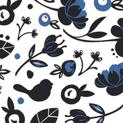 NORA FLEMING BLUE JAY COCKTAIL NAPKINS - Findlay Rowe Designs