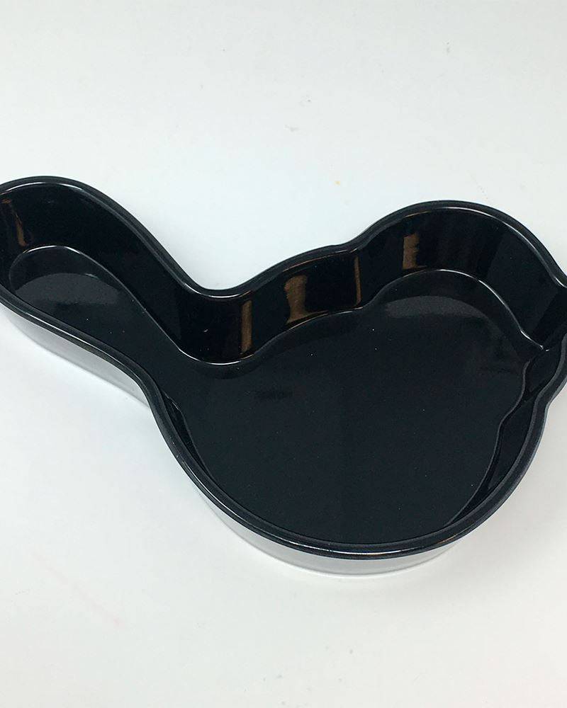 Nora Fleming - Base - Little Graphite Grey Bird Dish - NF02 - Findlay Rowe Designs