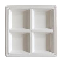 Nora Fleming - Base - Pinstripes Melamine Square Sectioned Server - MEL10 - Findlay Rowe Designs