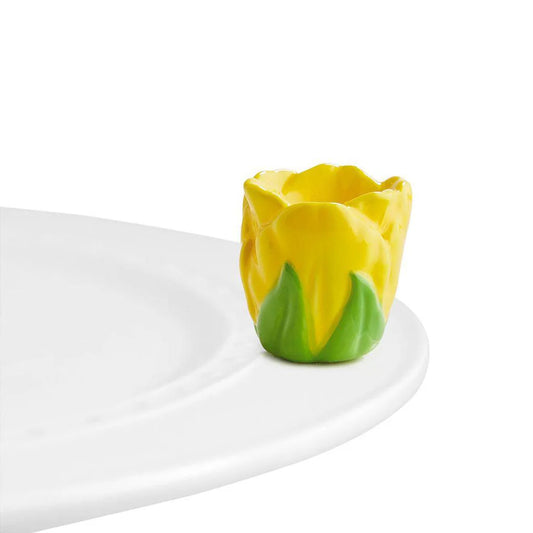 Nora Fleming - Mini - Tiptoe Thru 'Em Yellow Tulip - A180