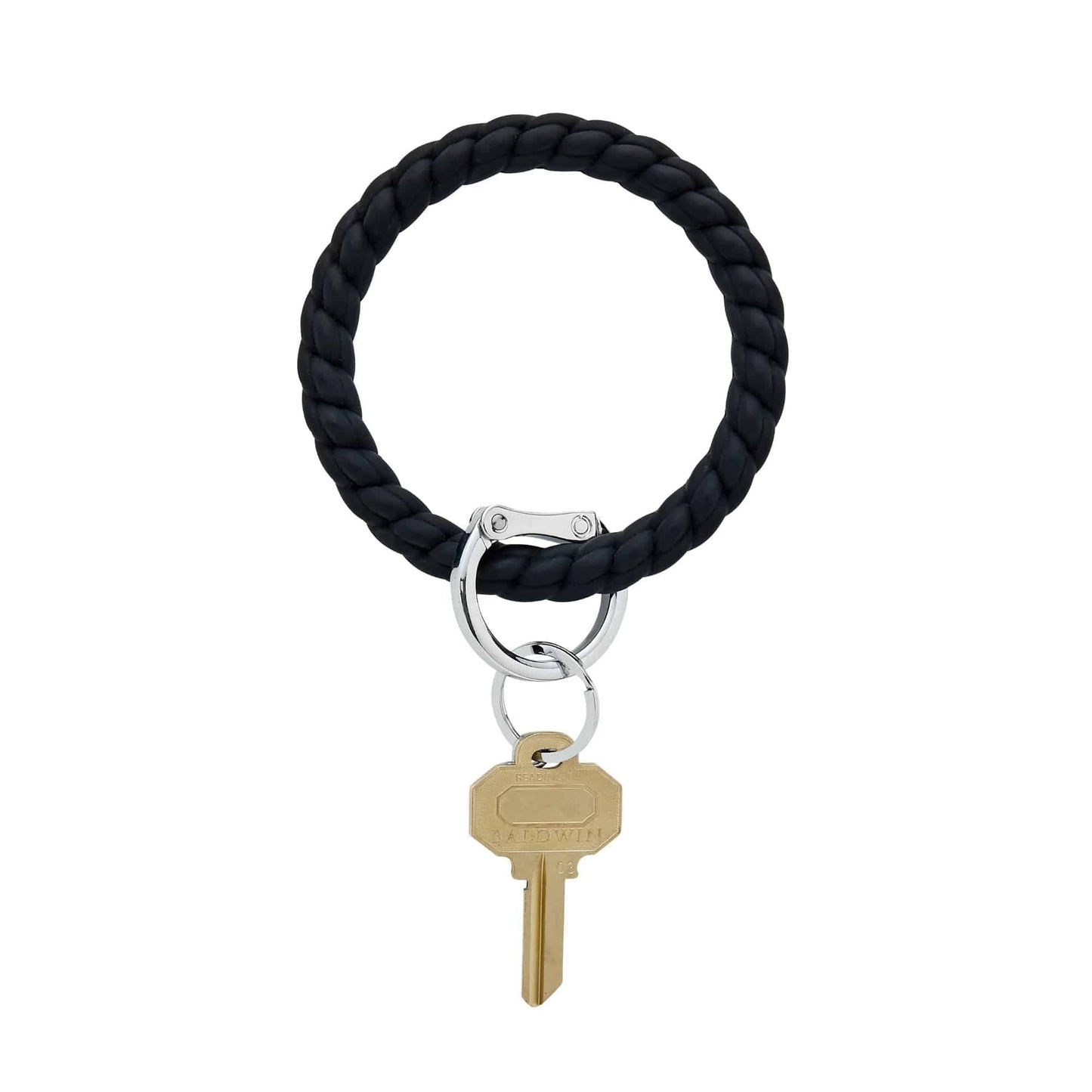 Braided Silicone Big O® Key Ring - Findlay Rowe Designs